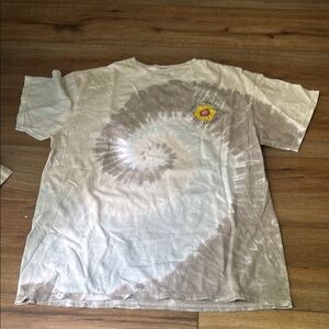 Simply Southern Gray and White Short Sleeve Tee